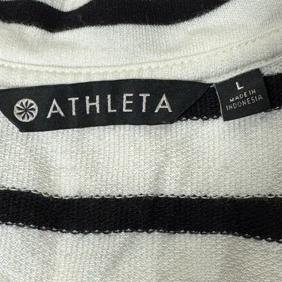 ATHLETA NEWPORT SHORT SLEEVE SWEATSHIRT DRESS, SIZE large, #210926 - Picture 11 of 14